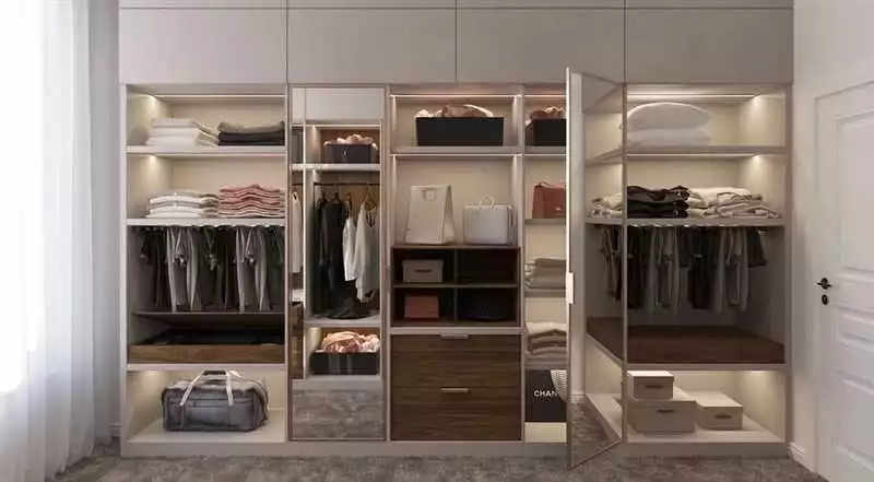 Модульные системы для гардеробных комнат