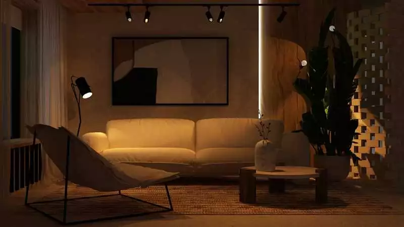Освещение столовой в дизайне проекта дома