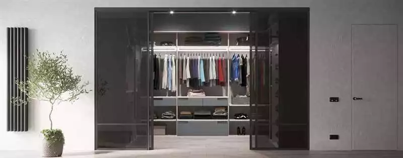 Стильные и практичные шкафы для гардеробной