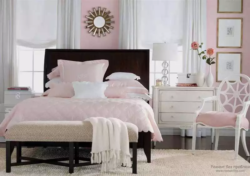 Цветовые Акценты В Спальне: Выбираем Нежные И Романтичные Оттенки